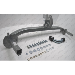 B007A GALIA Полностью оцинкованный фаркоп на BMW 5-Series E39 седан 1996-2003 стандартная модель (не M). Тип шара: A. Невидимый вырез бампера. Нагрузки: 2200/75 кг,