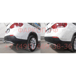 B018C GALIA Полностью оцинкованный фаркоп на BMW X1 E84 2009-2015, кроме M-обвеса. Подрозетник убирается за бампер. Тип шара: C (горизонтальный съемный). Бе