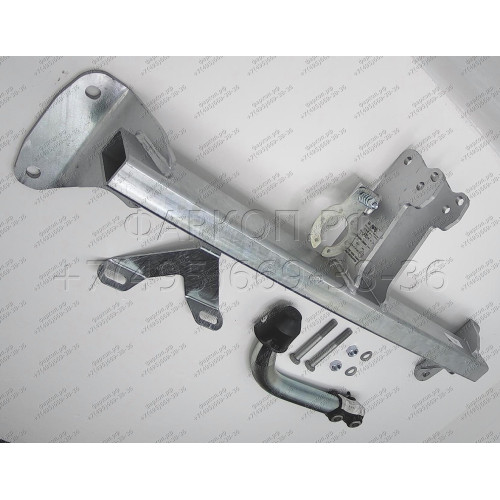 B021A GALIA Полностью оцинкованный фаркоп на BMW 3-Series седан/универсал 2011-2018, BMW 1-Series 2011-2019. Подрозетник убирается за бампер. Невидимый вырез бампера. Тип шара: A. Нагрузки: 1900/75 кг, масса фаркопа 12,82 кг