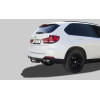 B204-A Лидер-плюс ТСУ для BMW X6 E71 2008-2014 (требуется вырез в бампере), BMW X5 E70 дорестайл 2007-2010 (без выреза бампера). Нагрузки: 1500/75 кг, масса фаркопа 17,98 кг (без электрики в комплекте)
