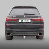 B207-E Лидер-плюс ТСУ для BMW X6 G06 2019-, BMW X7 G07 2019- без выреза в бампере. Тип шара: E. Нагрузки: 1500/100 кг, масса фаркопа 16,3 кг (без электрики в комплекте)
