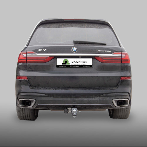 B207-E Лидер-плюс ТСУ для BMW X6 G06 2019-, BMW X7 G07 2019- без выреза в бампере. Тип шара: E. Нагрузки: 1500/100 кг, масса фаркопа 16,3 кг (без электрики в комплекте)