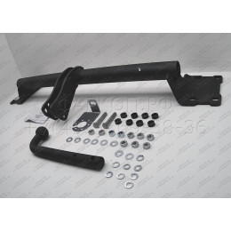 BM 02 AVTOS Фаркоп на BMW X5 E70 2007-2013 без подрезки бампера. Тип шара: A. Нагрузки: 2500/125 кг, масса фаркопа 16,2 кг (без электрики в комплекте)