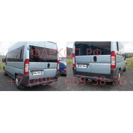 C042A GALIA Полностью оцинкованный фаркоп на Citroen Jumper 2006-, FIAT Ducato III 2006-, Peugeot Boxer 2006-, Opel Movano 2021-, Toyota Proace Max 2024- L1, L2, L3, L4. Тип шара: A. Установка без вырез