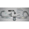 C055C GALIA Полностью оцинкованный фаркоп на Citroen C5 III седан 2008-2017, Peugeot 407 седан 2004-2010. Только для моделей с одной трубой глушителя. для Peugeot 407 2008 год - необходима подрезка в нижней части бампера. Подрозетник убирается за бампер. 