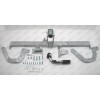 C055C GALIA Полностью оцинкованный фаркоп на Citroen C5 III седан 2008-2017, Peugeot 407 седан 2004-2010. Только для моделей с одной трубой глушителя. для Peugeot 407 2008 год - необходима подрезка в нижней части бампера. Подрозетник убирается за бампер. 