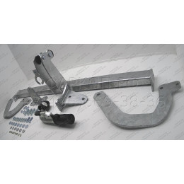 C055C GALIA Полностью оцинкованный фаркоп на Citroen C5 III седан 2008-2017, Peugeot 407 седан 2004-2010. Только для моделей с одной трубой глушителя. для Peugeot 407 2008 го