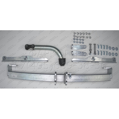C066A GALIA Полностью оцинкованный фаркоп на Chevrolet Cruze седан/хетчбек 2009-2016. Подрозетник убирается за бампер. Тип шара: A. Невидимый вырез бампера. Нагрузки: 1800/75 кг, масса фаркопа 15,82 кг