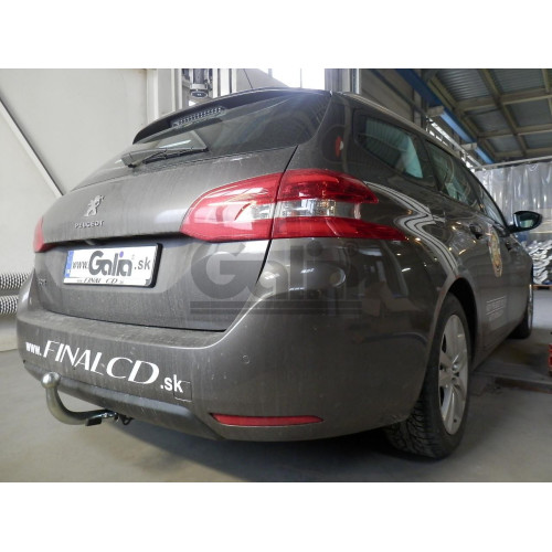 C068A GALIA Полностью оцинкованный фаркоп на Citroen C4 SpaceTourer 2018-, Citroen Grand C4 SpaceTourer 2018-, Citroen C4 Picasso 2013-2018, Citroen C4 Grand Picasso 2013-2018, Peugeot 308 хетчбек 3/5 дверей 2013-2021, Peugeot 308 универсал, кроме GT Line