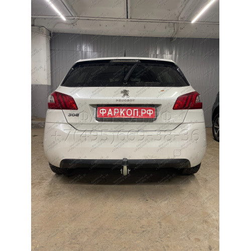 C068A GALIA Полностью оцинкованный фаркоп на Citroen C4 SpaceTourer 2018-, Citroen Grand C4 SpaceTourer 2018-, Citroen C4 Picasso 2013-2018, Citroen C4 Grand Picasso 2013-2018, Peugeot 308 хетчбек 3/5 дверей 2013-2021, Peugeot 308 универсал, кроме GT Line