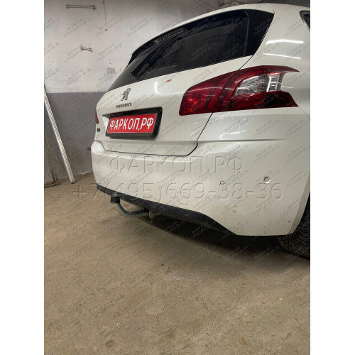 C068A GALIA Полностью оцинкованный фаркоп на Citroen C4 SpaceTourer 2018-, Citroen Grand C4 SpaceTourer 2018-, Citroen C4 Picasso 2013-2018, Citroen C4 Grand Picasso 2013-2018, Peugeot 308 хетчбек 3/5 дверей 2013-2021, Peugeot 308 универсал, кроме GT Line