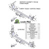 C105-AE Лидер-плюс ТСУ для Chery Tiggo (FL) 2011-2014, ТагАЗ Vortex Tingo (FL) 2010-2013, Lifan X60 2011-2021 без снятия и выреза бампера. Тип шара: AE. Нагрузки: 1000/75 кг, масса фаркопа 14,52 кг (без электрики в комплекте)