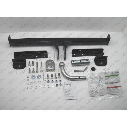 C215-BA TAVIALS ТСУ для Chevrolet Aveo седан 2012-2015 без выреза бампера. Тип шара: C (оцинкованный, съемный). Нагрузки: 1500/75 кг, масса фаркопа 16,56 кг (без электрики в комплекте)