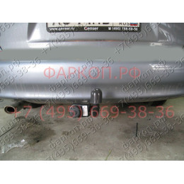 CV 01 AVTOS Фаркоп на Chevrolet Lanos седан 2004-2009, Daewoo Lanos седан 1997-2002 без подрезки бампера. Тип шара: A. Нагрузки: 1000/75 кг, масса фаркопа 14,5 кг (без электрик