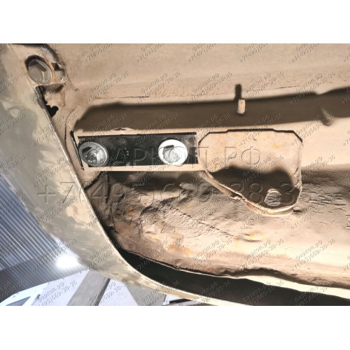 H.T45.A HALTY Фаркоп на Toyota Corona Premio 1996-2001, Toyota Carina T210 1996-2001. Требуется подрезка бампера. Тип шара: A. Нагрузки: 500/50 кг, масса фаркопа 12,9 кг