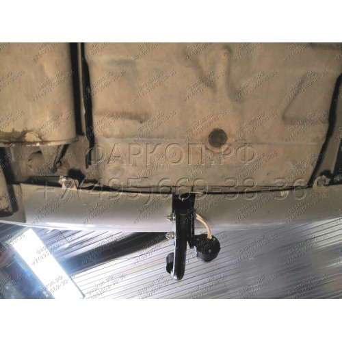 H.T45.A HALTY Фаркоп на Toyota Corona Premio 1996-2001, Toyota Carina T210 1996-2001. Требуется подрезка бампера. Тип шара: A. Нагрузки: 500/50 кг, масса фаркопа 12,9 кг
