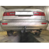 H.T45.A HALTY Фаркоп на Toyota Corona Premio 1996-2001, Toyota Carina T210 1996-2001. Требуется подрезка бампера. Тип шара: A. Нагрузки: 500/50 кг, масса фаркопа 12,9 кг