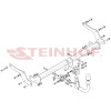 D-087 STEINHOF Фаркоп на Dacia Sandero III 2020-, Dacia Sandero Stepway III 2020-. Требуется подрезка бампера. Тип шара: AV (вертикальное быстросъемное крепление шара на ключе). Нагрузки: 1300/80 кг, масса фаркопа 21,55 кг (без электрики в комплекте)