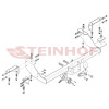 F-063 STEINHOF Фаркоп на FIAT Ducato Sollers 2008-2011 без снятия и подрезки бампера. Тип шара: F. Нагрузки: 2200/110 кг, масса фаркопа 25,6 кг (без электрики в комплекте)