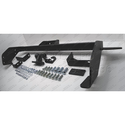 F-063 STEINHOF Фаркоп на FIAT Ducato Sollers 2008-2011 без снятия и подрезки бампера. Тип шара: F. Нагрузки: 2200/110 кг, масса фаркопа 25,6 кг (без электрики в комплекте)