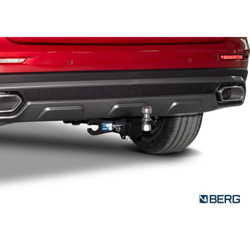 F.0913.002 BERG Фаркоп на Xcite X-Cross 8 2024-, Chery Tiggo 8 Pro Max 2020-2024 (дорестайлинг), Chery Tiggo 8 Pro 2020-2024, Chery Tiggo 8 2020-2024 без снятия и подрезки бампера. Тип шара: E. Нагрузки: 1500/75 кг, масса фаркопа 16,8 кг (без электрики в 