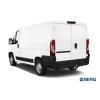 F.1211.001 BERG Фаркоп на Citroen Jumper L1, L2, L3 2006-, FIAT Ducato L1, L2, L3 2006-, Peugeot Boxer L1, L2, L3 2006- без подрезки бампера. Тип шара: F. Нагрузки: 3000/100 кг, масса фаркопа 28 кг (без электрики в комплекте)