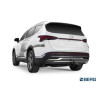 F.2315.001 BERG Фаркоп на Hyundai Santa Fe 2021-2023. Требуется подрезка бампера. Тип шара: A. Нагрузки: 2000/75 кг, масса фаркопа 18 кг (без электрики в комплекте)