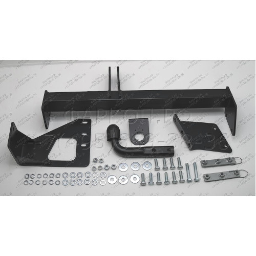 F.4112.001 BERG Фаркоп на Nissan X-Trail T31 2007-2015 без подрезки бампера. Тип шара: A. Нагрузки: 1500/75 кг, масса фаркопа 9,5 кг (без электрики в комплекте)