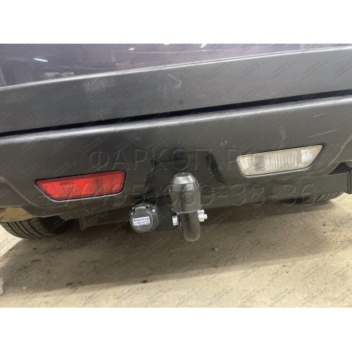 F.4112.001 BERG Фаркоп на Nissan X-Trail T31 2007-2015 без подрезки бампера. Тип шара: A. Нагрузки: 1500/75 кг, масса фаркопа 9,5 кг (без электрики в комплекте)