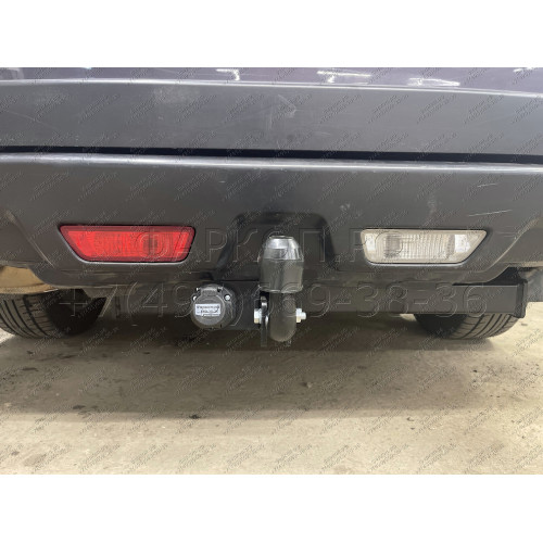 F.4112.001 BERG Фаркоп на Nissan X-Trail T31 2007-2015 без подрезки бампера. Тип шара: A. Нагрузки: 1500/75 кг, масса фаркопа 9,5 кг (без электрики в комплекте)
