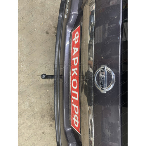 F.4112.001 BERG Фаркоп на Nissan X-Trail T31 2007-2015 без подрезки бампера. Тип шара: A. Нагрузки: 1500/75 кг, масса фаркопа 9,5 кг (без электрики в комплекте)
