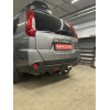 F.4112.001 BERG Фаркоп на Nissan X-Trail T31 2007-2015 без подрезки бампера. Тип шара: A. Нагрузки: 1500/75 кг, масса фаркопа 9,5 кг (без электрики в комплекте)
