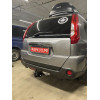 F.4112.001 BERG Фаркоп на Nissan X-Trail T31 2007-2015 без подрезки бампера. Тип шара: A. Нагрузки: 1500/75 кг, масса фаркопа 9,5 кг (без электрики в комплекте)