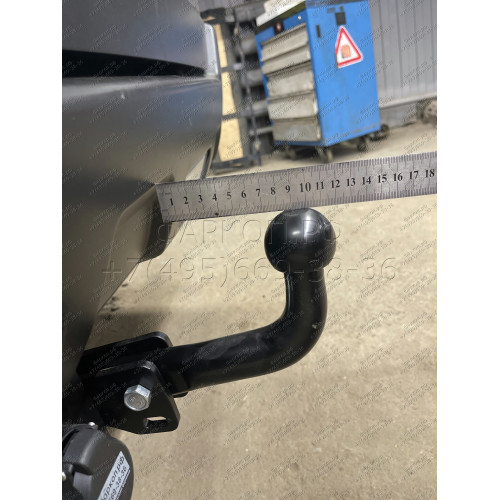 F.4112.001 BERG Фаркоп на Nissan X-Trail T31 2007-2015 без подрезки бампера. Тип шара: A. Нагрузки: 1500/75 кг, масса фаркопа 9,5 кг (без электрики в комплекте)