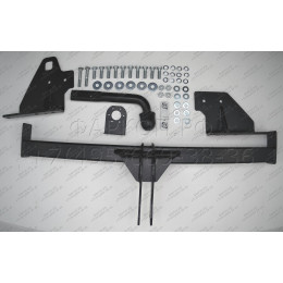 F.4113.002 BERG Фаркоп на Nissan X-Trail T32 2015-2022 без подрезки бампера. Тип шара: A. Нагрузки: 1500/75 кг, масса фаркопа 23 кг (без электрики в комплекте)