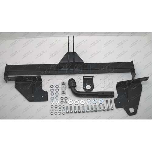 F.4113.002 BERG Фаркоп на Nissan X-Trail T32 2015-2022 без подрезки бампера. Тип шара: A. Нагрузки: 1500/75 кг, масса фаркопа 23 кг (без электрики в комплекте)