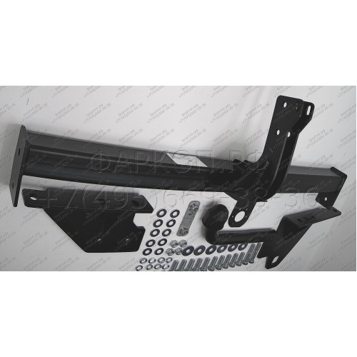 F.4113.002 BERG Фаркоп на Nissan X-Trail T32 2015-2022 без подрезки бампера. Тип шара: A. Нагрузки: 1500/75 кг, масса фаркопа 23 кг (без электрики в комплекте)