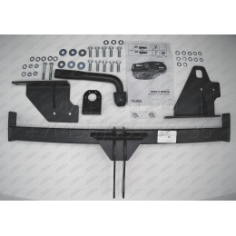 F.4113.002 BERG Фаркоп на Nissan X-Trail T32 2015-2022 без подрезки бампера. Тип шара: A. Нагрузки: 1500/75 кг, масса фаркопа 23 кг (без электрики в комплекте)