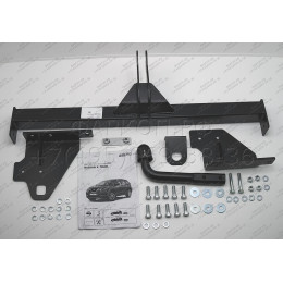 F.4113.002 BERG Фаркоп на Nissan X-Trail T32 2015-2022 без подрезки бампера. Тип шара: A. Нагрузки: 1500/75 кг, масса фаркопа 23 кг (без электрики в комплекте)