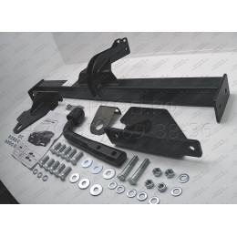 F.4113.002 BERG Фаркоп на Nissan X-Trail T32 2015-2022 без подрезки бампера. Тип шара: A. Нагрузки: 1500/75 кг, масса фаркопа 23 кг (без электрики в комплекте)