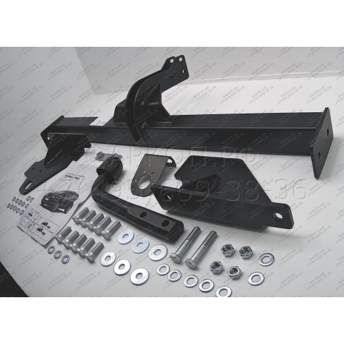 F.4113.002 BERG Фаркоп на Nissan X-Trail T32 2015-2022 без подрезки бампера. Тип шара: A. Нагрузки: 1500/75 кг, масса фаркопа 23 кг (без электрики в комплекте)