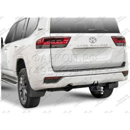 F.5716.001 BERG Фаркоп на Toyota Land Cruiser 300 2021-. Требуется подрезка бампера. Тип шара: E. Нагрузки: 2500/120 кг, масса фаркопа 10,5 кг (без электрики в комплекте)
