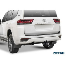 F.5716.001 BERG Фаркоп на Toyota Land Cruiser 300 2021-. Требуется подрезка бампера. Тип шара: E. Нагрузки: 2500/120 кг, масса фаркопа 10,5 кг (без электрики в комплекте)