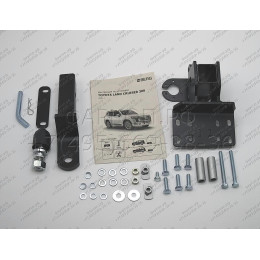 F.5716.001 BERG Фаркоп на Toyota Land Cruiser 300 2021-. Требуется подрезка бампера. Тип шара: E. Нагрузки: 2500/120 кг, масса фаркопа 10,5 кг (без электрики в комплекте)