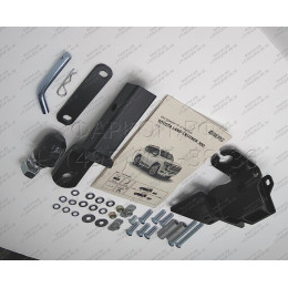 F.5716.001 BERG Фаркоп на Toyota Land Cruiser 300 2021-. Требуется подрезка бампера. Тип шара: E. Нагрузки: 2500/120 кг, масса фаркопа 10,5 кг (без электрики в комплекте)