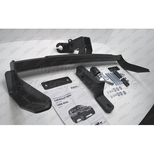 F.6016.002 BERG Фаркоп на Lada Niva Travel 2021-, Chevrolet Niva 2002-2020, Lada Niva 2020-2021 без снятия и подрезки бампера. Требуется сверление кузова. Подходит для авто с ГБО. Тип шара: E. Нагрузки: 1200/75 кг, масса фаркопа 17 кг (без электрики в ком