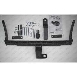 F.6016.002 BERG Фаркоп на Lada Niva Travel 2021-, Chevrolet Niva 2002-2020, Lada Niva 2020-2021 без снятия и подрезки бампера. Требуется сверление кузова. Подходит для авто с ГБО.
