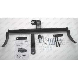 F.6016.002 BERG Фаркоп на Lada Niva Travel 2021-, Chevrolet Niva 2002-2020, Lada Niva 2020-2021 без снятия и подрезки бампера. Требуется сверление кузова. Подходит для авто с ГБО.