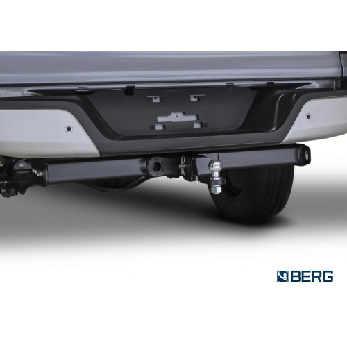 F.6116.002 BERG Фаркоп на Changan Hunter Plus 2023- без снятия и подрезки бампера. Тип шара: E. Нагрузки: 3500/100 кг, масса фаркопа 29,7 кг (без электрики в комплекте)