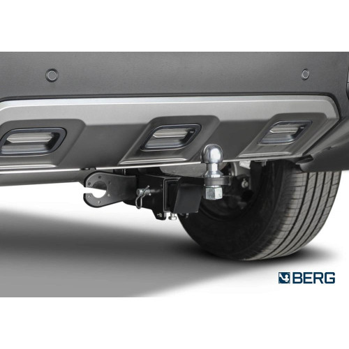 F.9413.002 BERG Фаркоп на Haval Dargo 2022-, Haval Dargo X 2023- без снятия и подрезки бампера. Тип шара: E. Нагрузки: 2000/75 кг, масса фаркопа 19,4 кг (без электрики в комплекте)